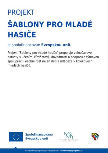 Šablony pro MLADÉ HASIČE